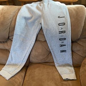 Jordan gray sweatpants